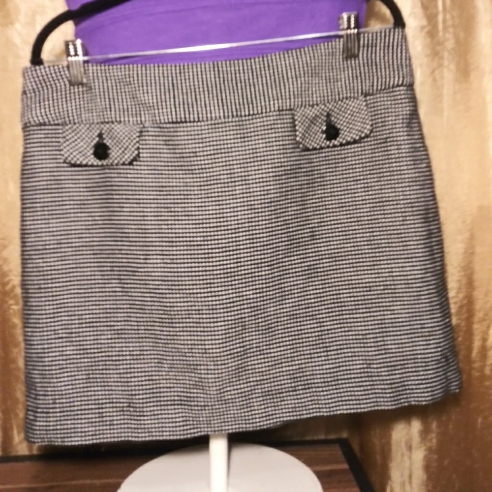 GAP A-line wool skirt